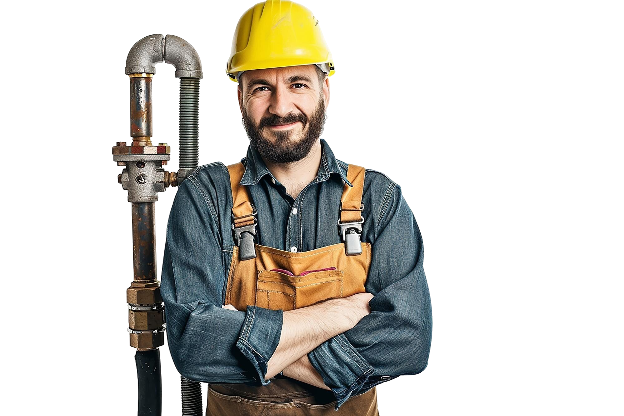 Plombier au travail
